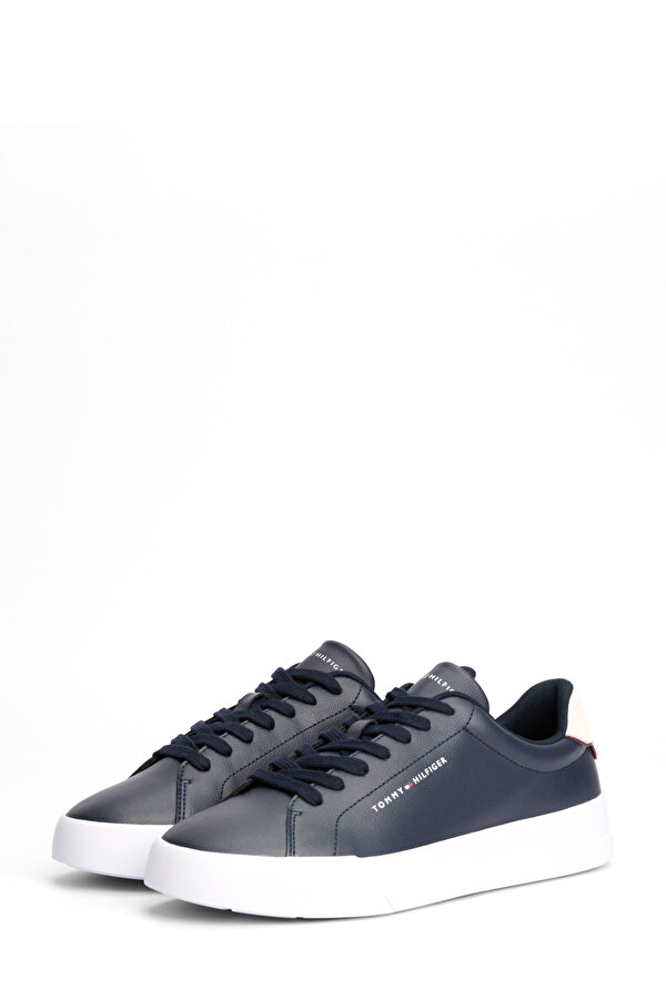 TH COURT LTH DETAIL ESS Lacivert Erkek Sneaker