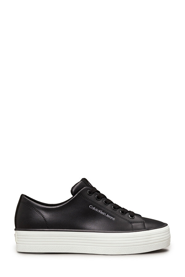 BOLD VULC FLATF LOW LTH I Siyah Kadın Sneaker