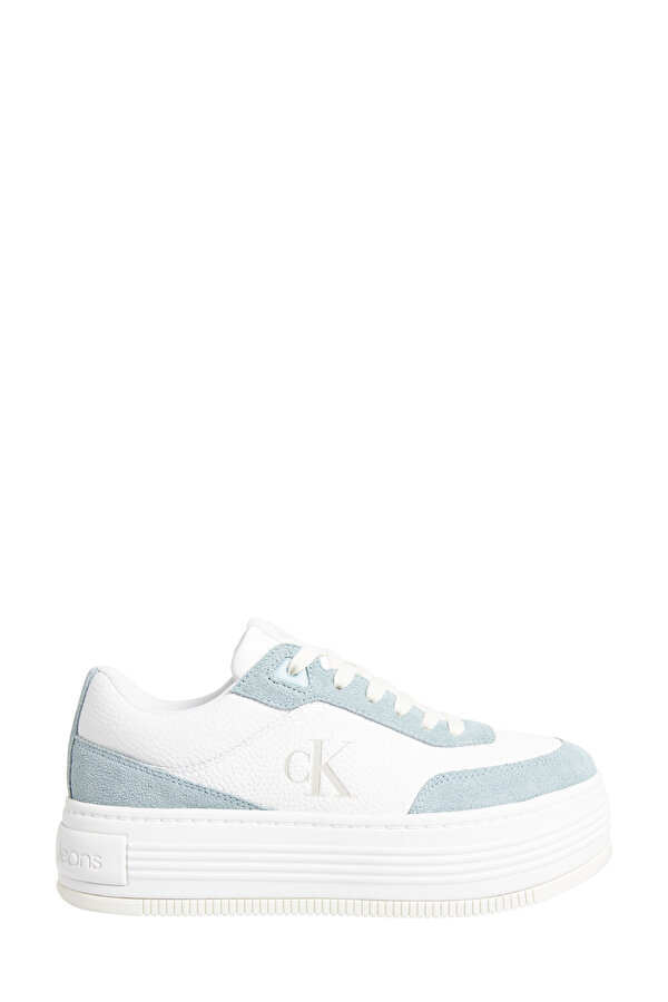 BOLD FLATF LOW LACE TUMB Mavi Kadın Sneaker