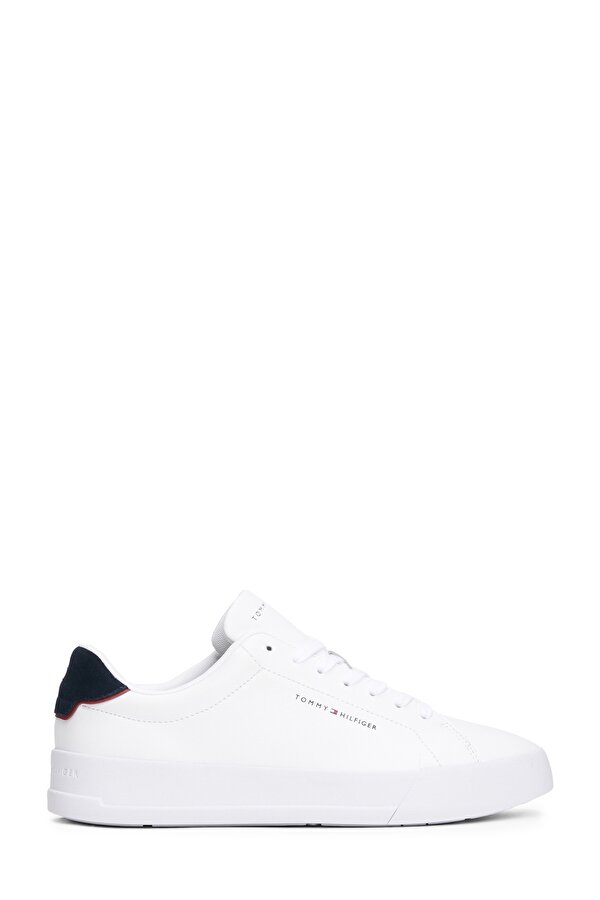 TH COURT LTH DETAIL ESS Beyaz Erkek Sneaker