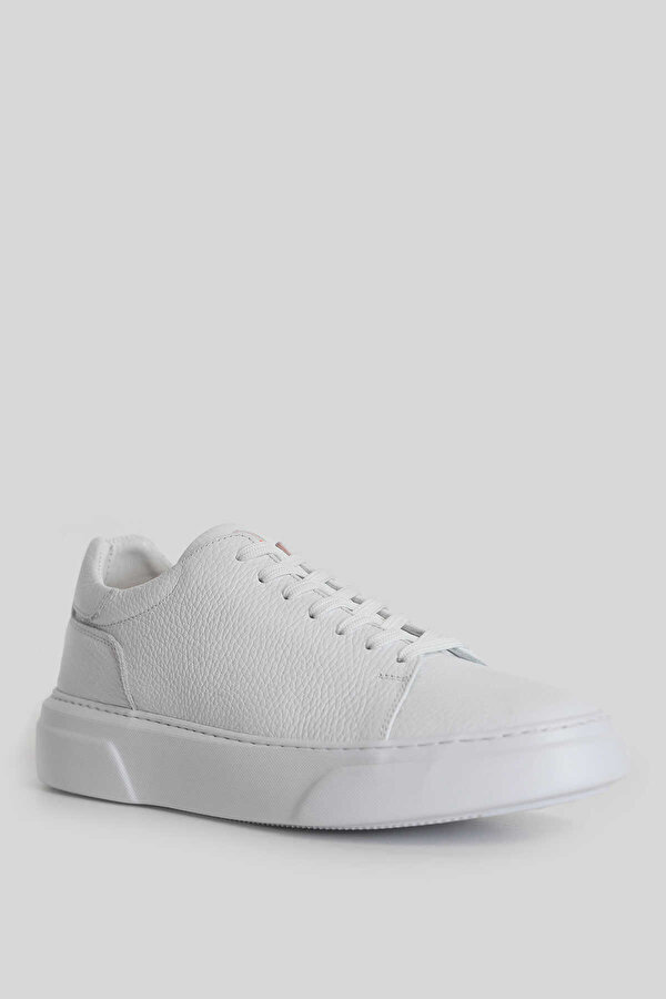 111230187 Tommy Casual Deri Erkek Sneaker Ayakkabı
