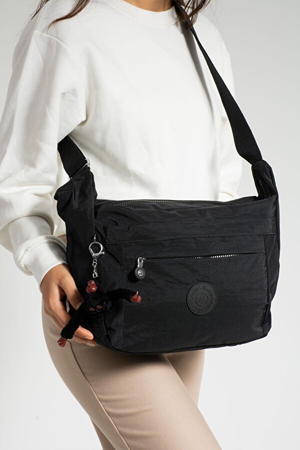 Martinez Hafif, Su Geçirmez, Çok Gözlü Kadın Omuz Postacı Çantası BP-4848O