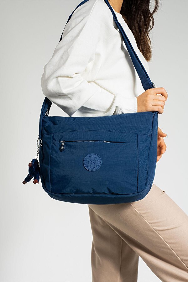 Martinez Hafif, Su Geçirmez, Çok Gözlü Kadın Omuz Postacı Çantası BP-4848O