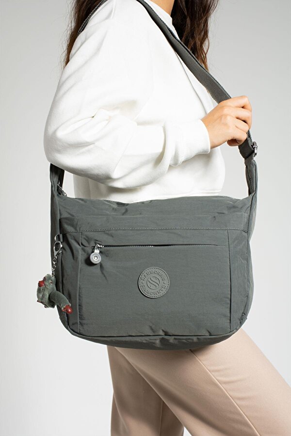 Martinez Hafif, Su Geçirmez, Çok Gözlü Kadın Omuz Postacı Çantası BP-4848O