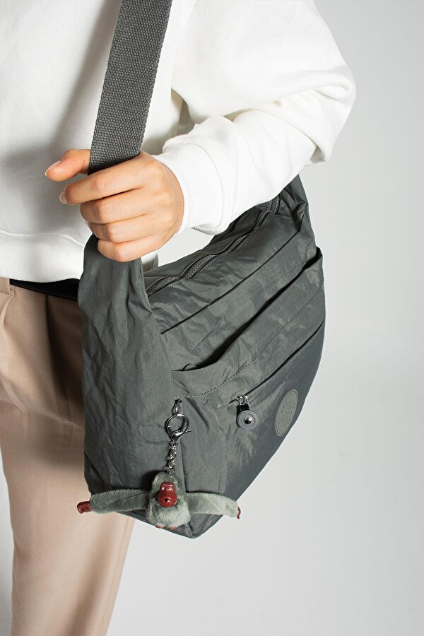 Martinez Hafif, Su Geçirmez, Çok Gözlü Kadın Omuz Postacı Çantası BP-4848O