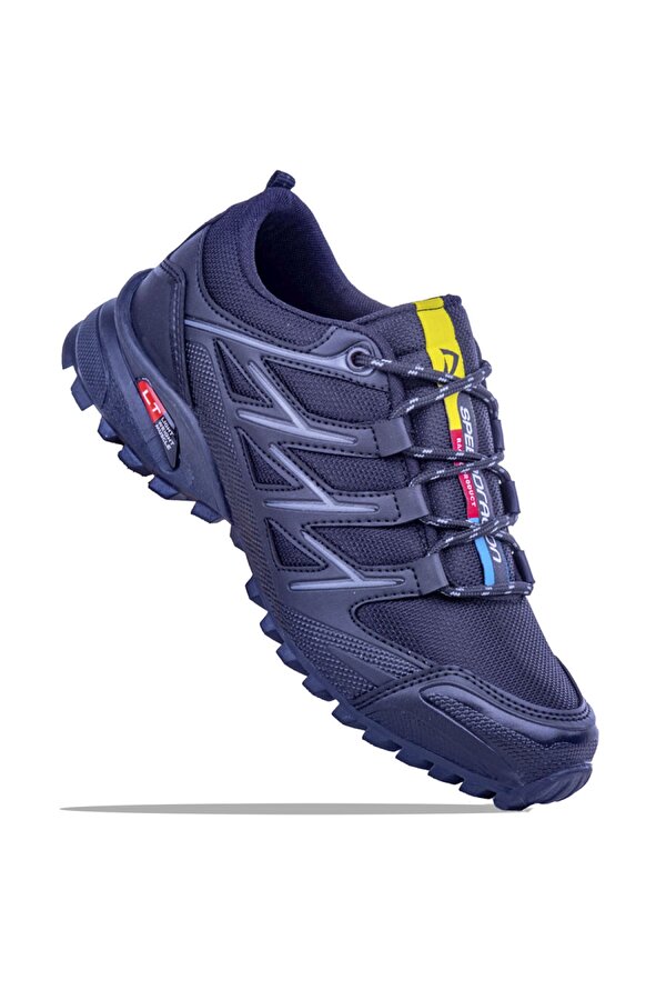 Enzo Unisex Spor Ayakkabı Siyah-siyah