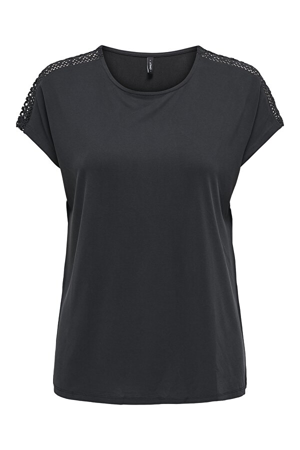 Bayan T Shirt 15343488 SİYAH