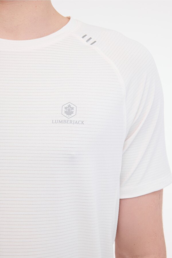 ML CLIFF 11CSH-1002 5FX WHITE Man Sleeve T-Sh