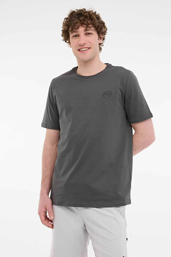 M-SOKRATES TEE 5FX Antrasit Erkek Kısa Kol T-Shirt