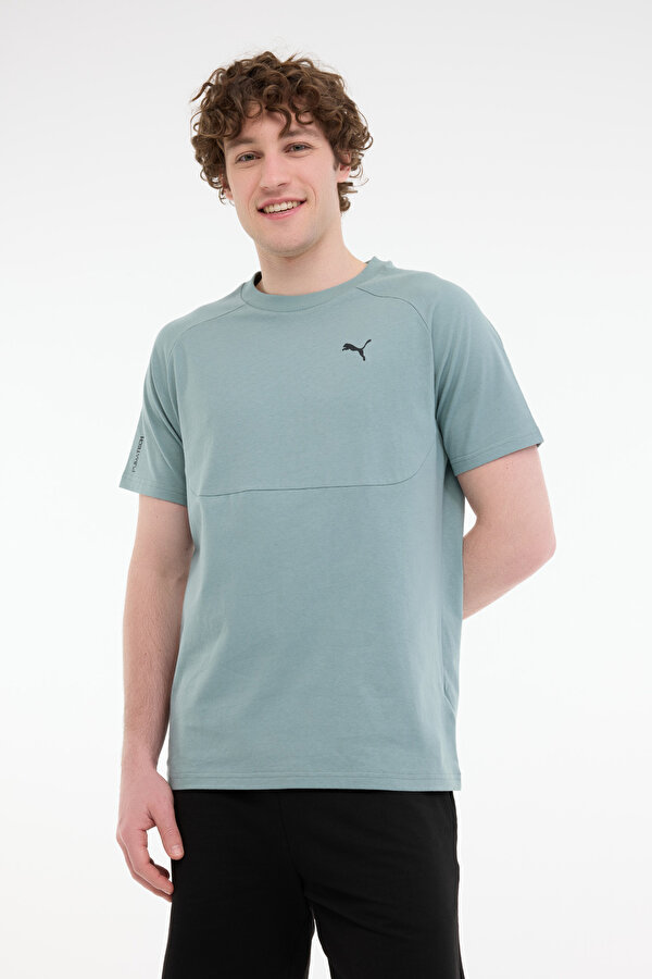 TECH Tee Yeşil Erkek Kısa Kol T-Shirt