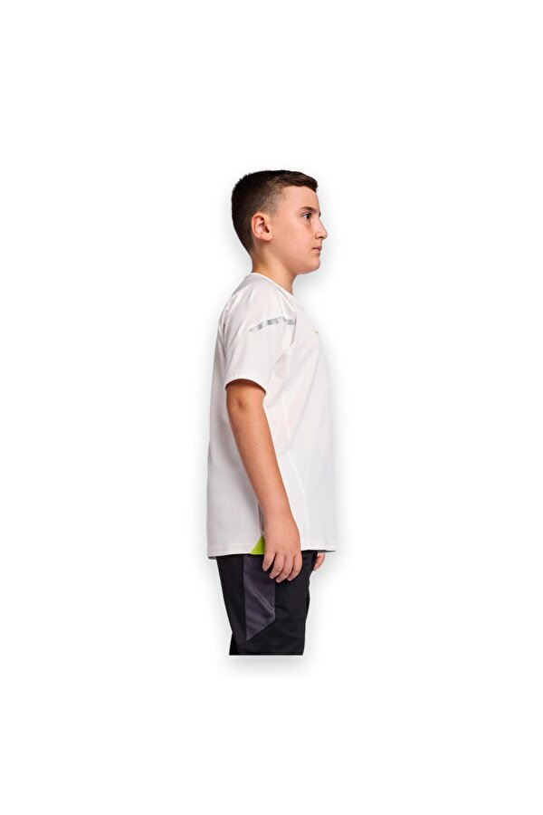 25B-3038 Kısa Kol T Beyaz Çocuk T-Shirt
