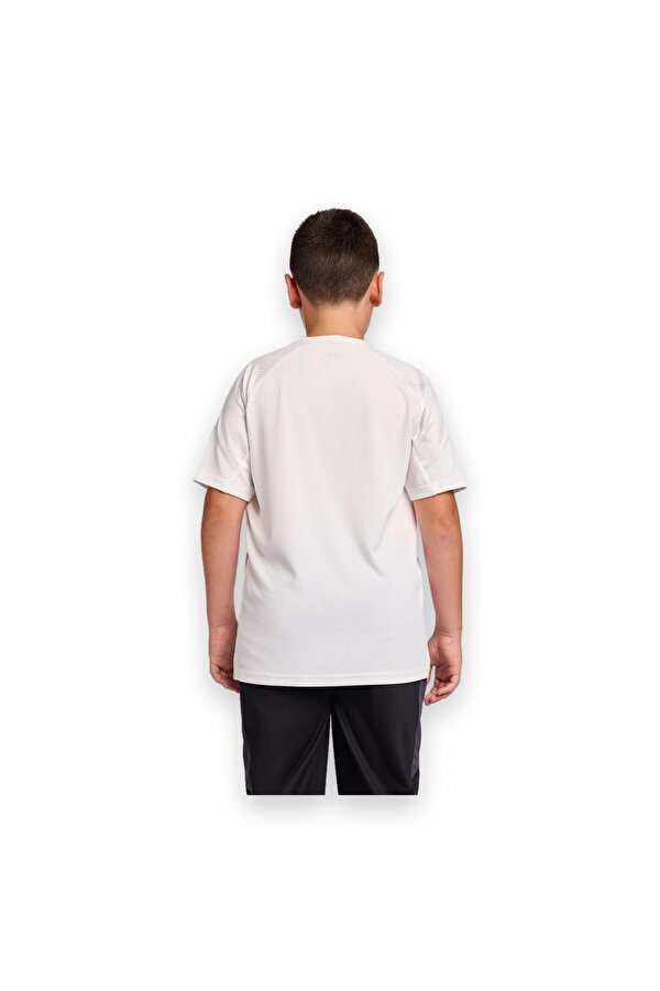 25B-3038 Kısa Kol T Beyaz Çocuk T-Shirt