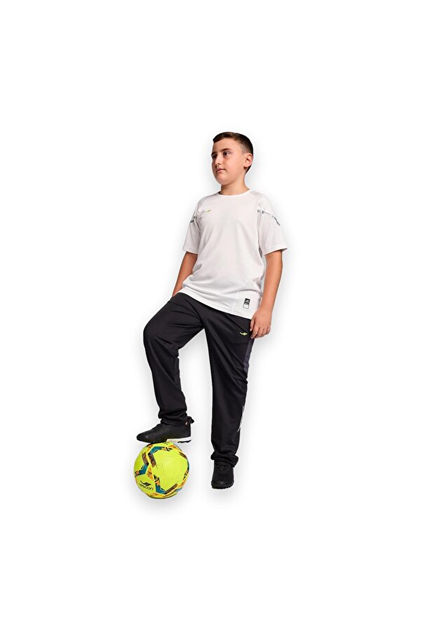 25B-3038 Kısa Kol T Beyaz Çocuk T-Shirt