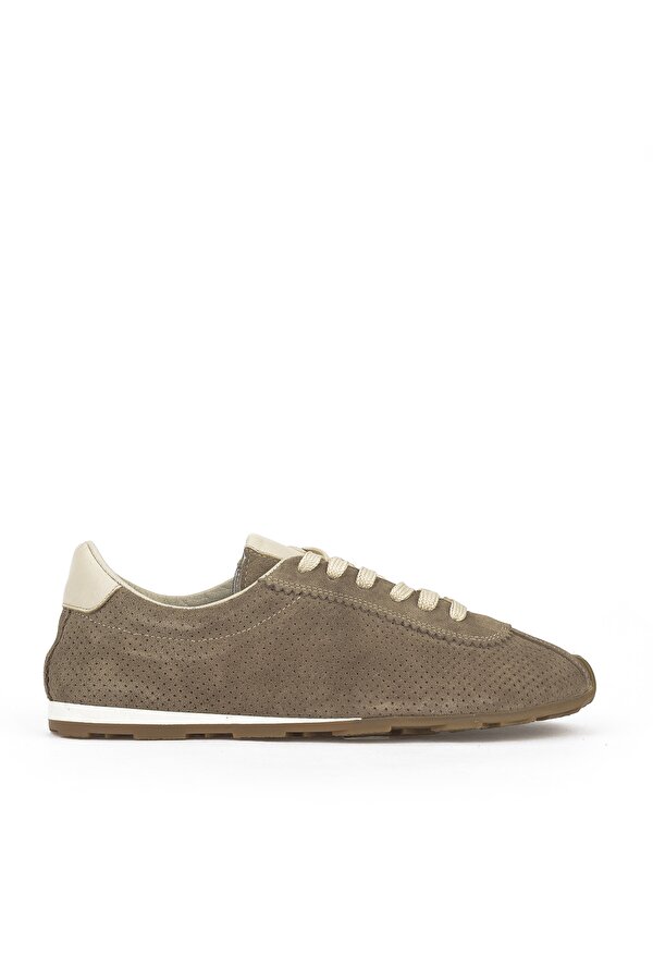 Kadın Hakiki Deri Sneaker 1511035Z63001 Vizon