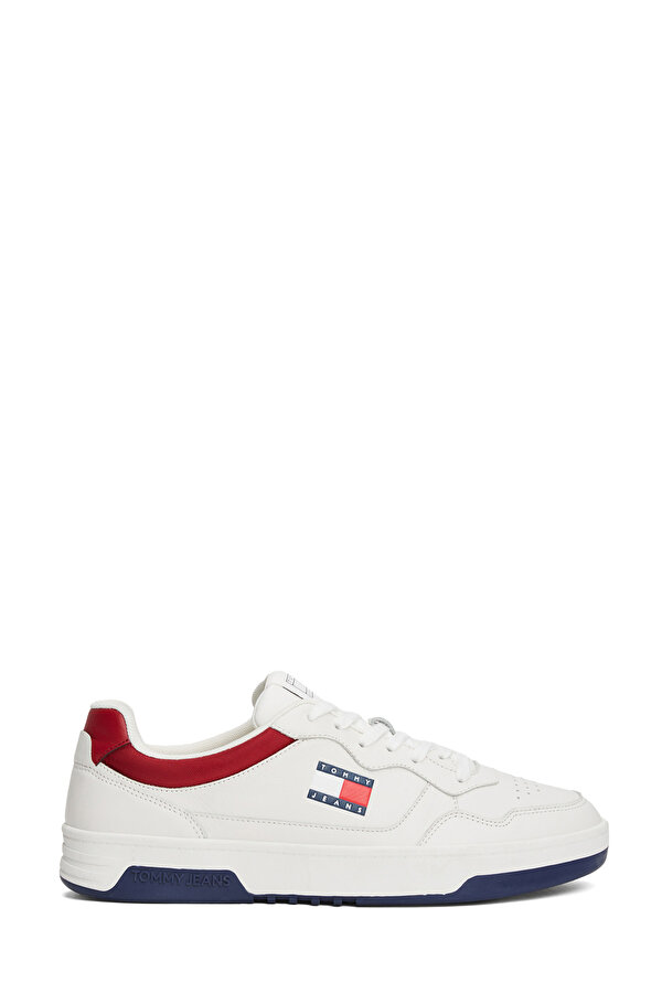 (NEW)TJM CUPSOLE LEATHER Beyaz Erkek Sneaker