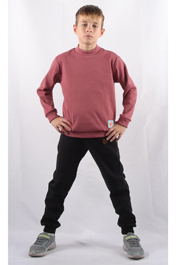ALEXANDERGARDI BİSİKLET YAKA ÇOCUK SWEATSHIRT (C22-91700)