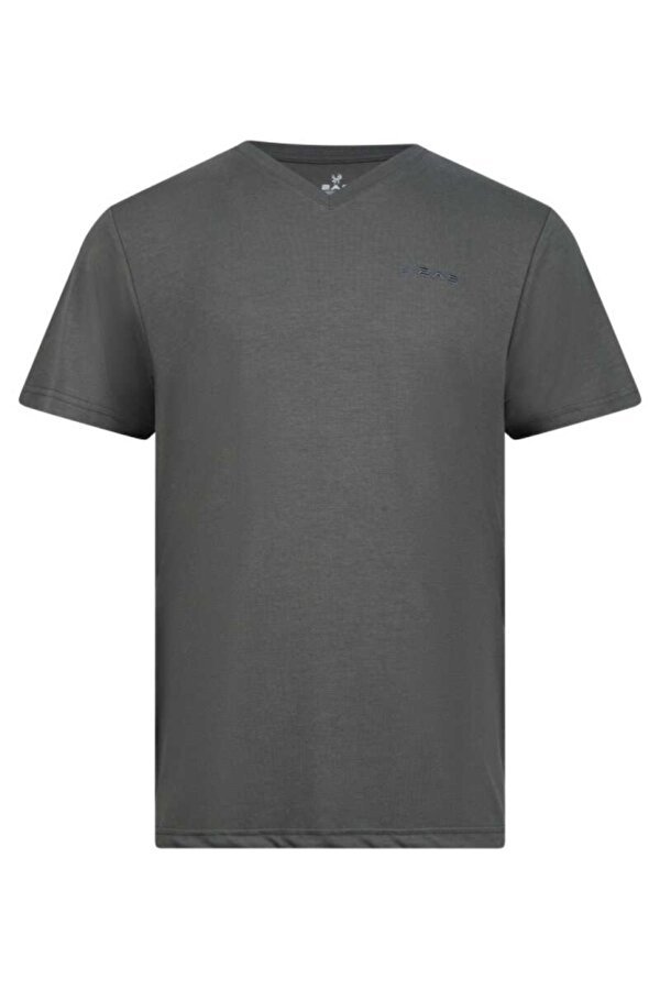 Victor Erkek Viloft V Yaka T-Shirt Antrasit