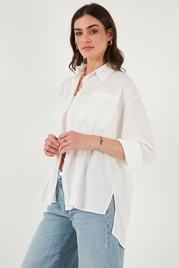 Bayan Gömlek 6772752 BEYAZ