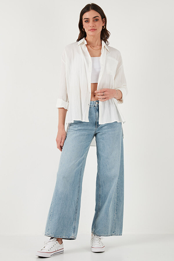 Bayan Gömlek 6772752 BEYAZ