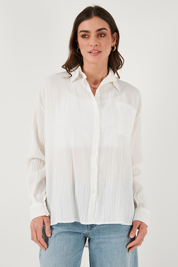 Bayan Gömlek 6772752 BEYAZ