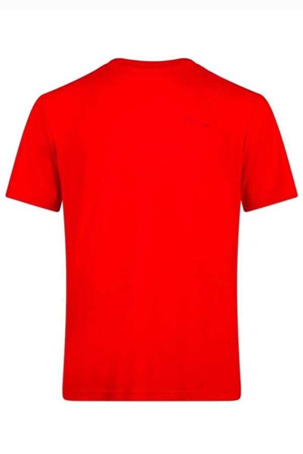 Winson Erkek Viloft Sıfır Yaka T-Shirt Kırmızı