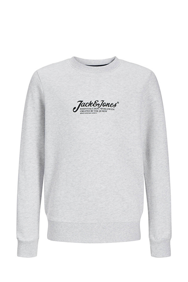 JJBEAU CREW NECK JNR Gri Erkek Çocuk Sweatshirt