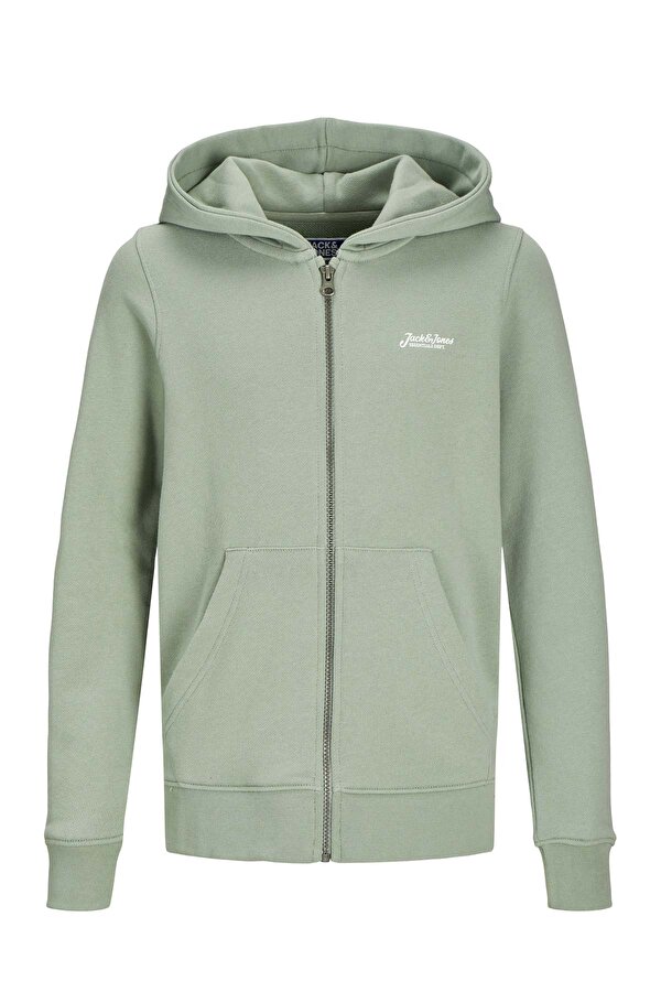 JJBEAU SWEAT ZIP HOOD JNR Yeşil Erkek Çocuk Sweatshirt
