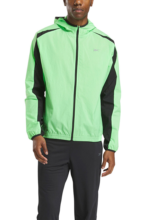 Clothing Reebok Running Woven Wind Jkt Зеленый 006