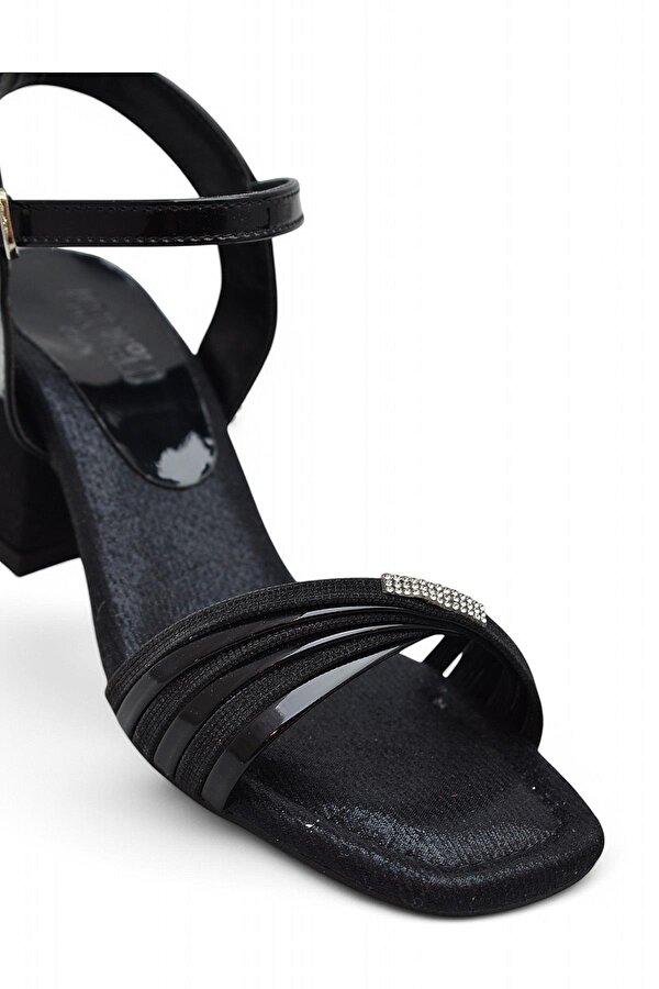 352 Abiye Kız Çocuk Topuklu Ayakkabı Taşlı Açık Kız Çocuk Nişan Abiye Ayakkabısı