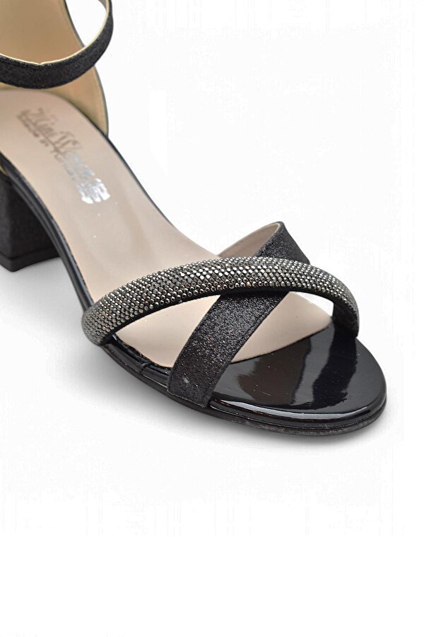 351 Abiye Kız Çocuk Topuklu Ayakkabı Taşlı Açık Kız Çocuk Nişan Abiye Ayakkabısı