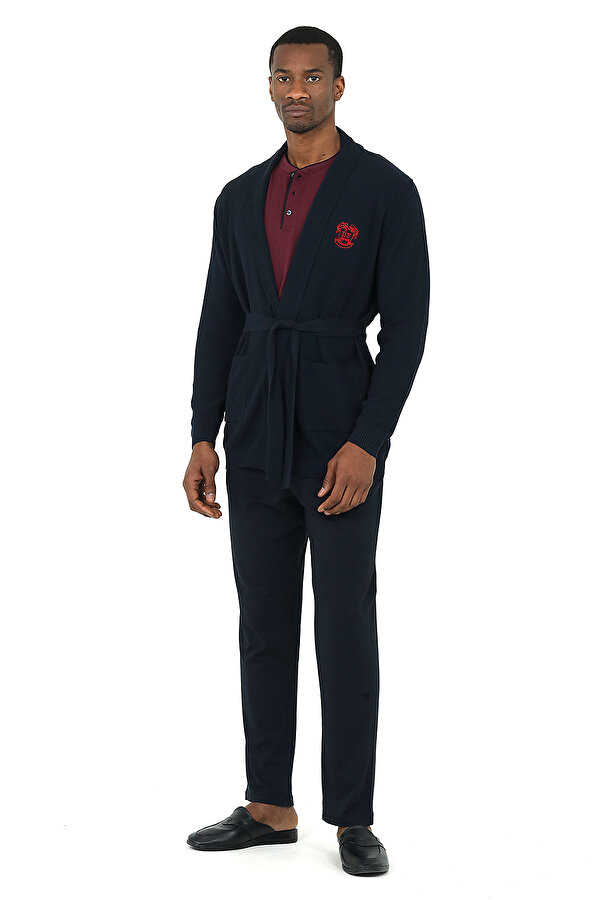 Ds Damat Classic Pijama Triko Rob Set 3  lü LACİ-BORDO