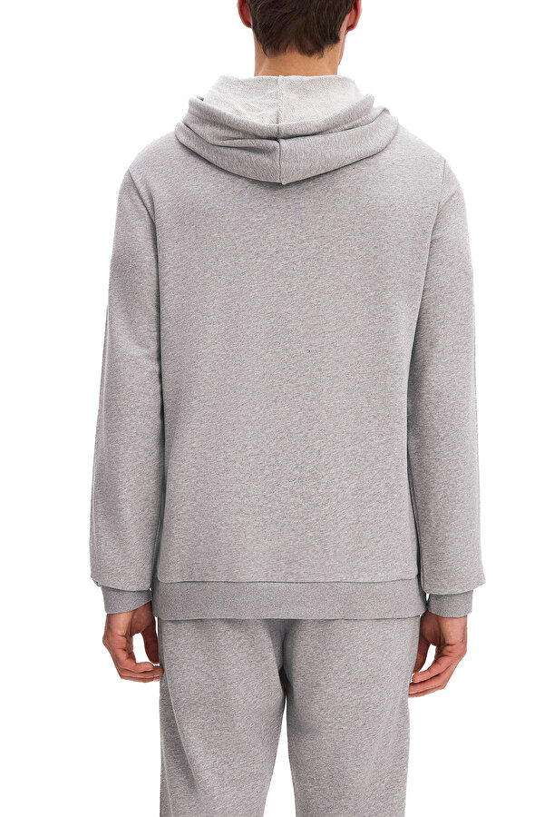 IDENTITY SMALL LOG GRAY MELANGE Man 449