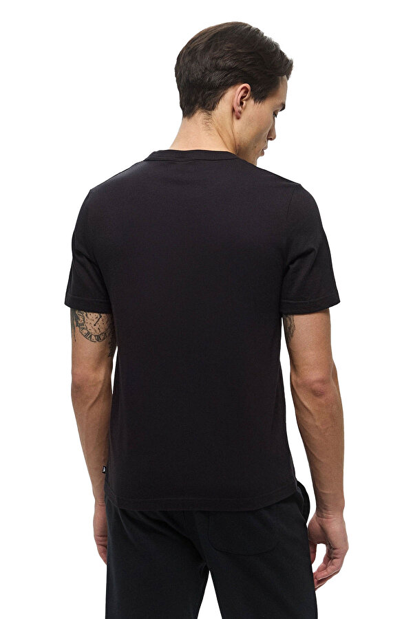 Reebok Gs Hype Text Tee Черный Мужчина Футболка