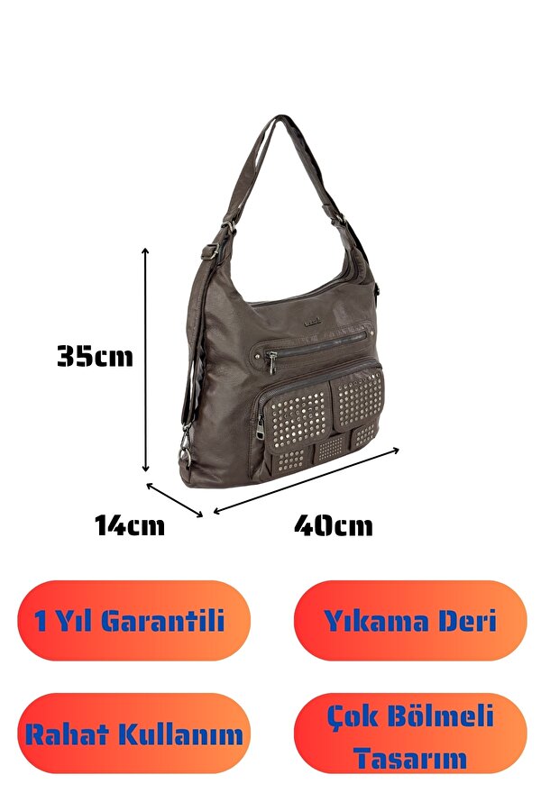 Bolsas Kadın Omuz ve Sırt  Çanta Kahve 1033