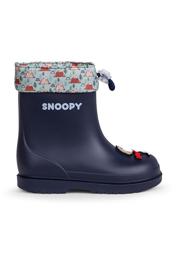 BIMBI SNOOPY Unisex Çocuk Su Geçirmez Çizme Lacivert