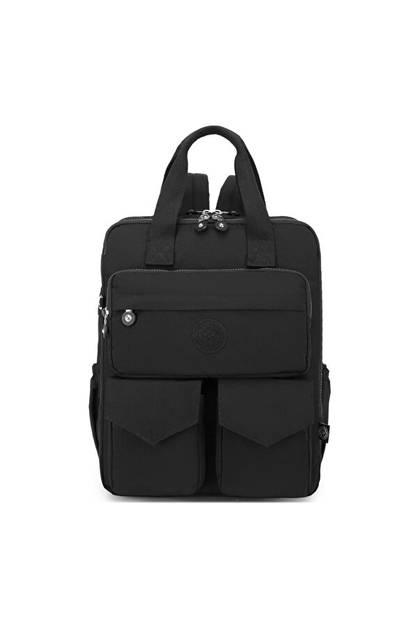 Büyük Boy Krinkıl Kumaş Sırt Çantası  1175