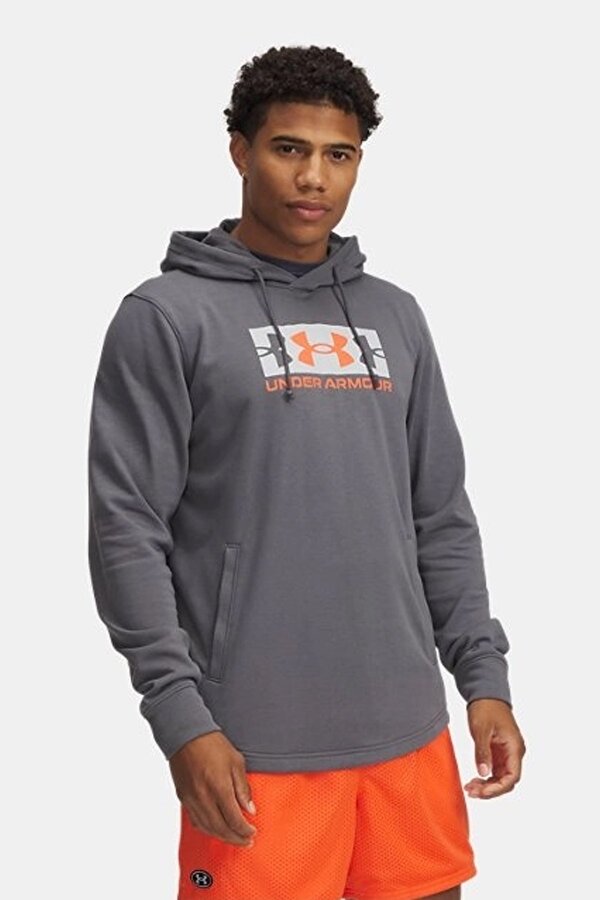 Ua Rival Terry Logo Erkek Sweatshirt 1390141-025