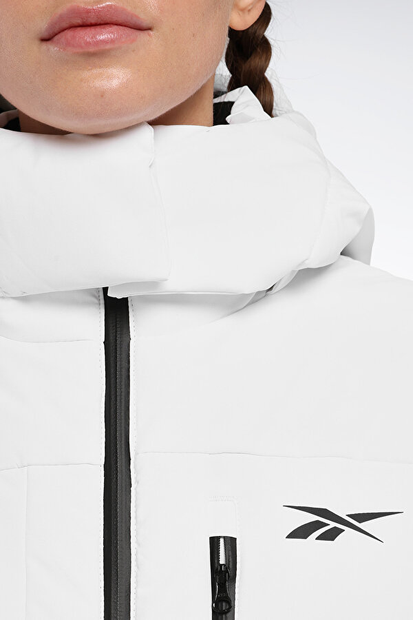Reebok Chucky Jacket Белый Женщина Короткая Куртка
