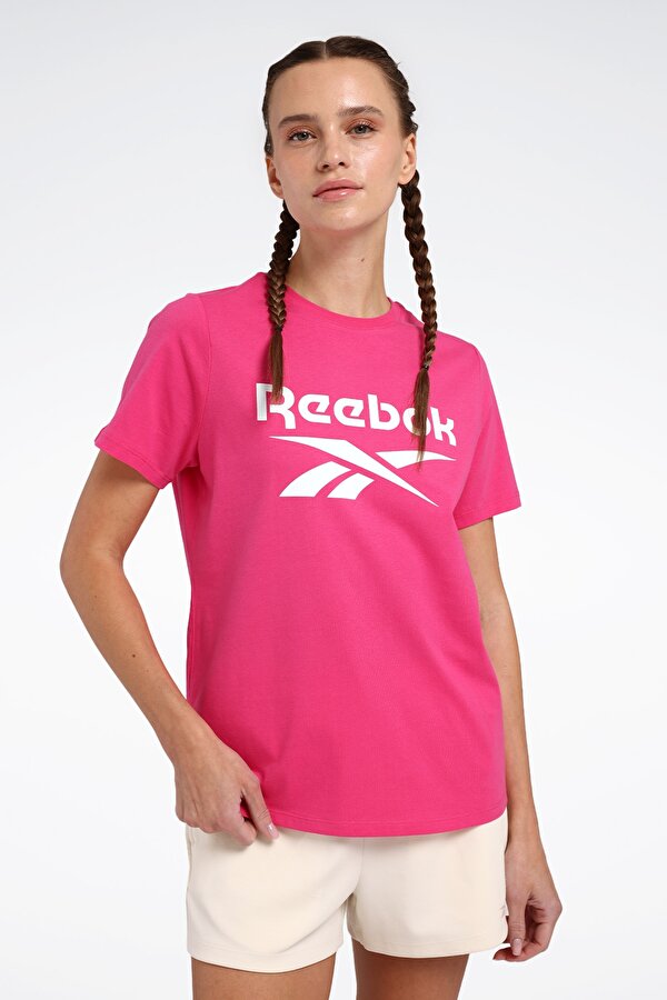 NEW ID REG TEE Pembe Kadın Kısa Kol T-Shirt