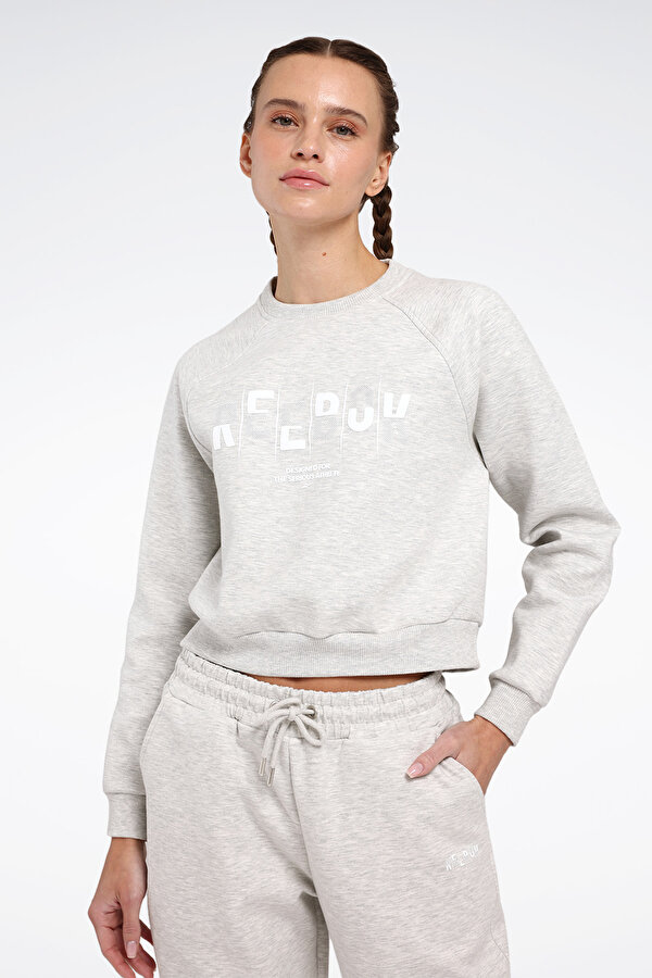 RUNA TOP Gri Kadın Sweatshirt