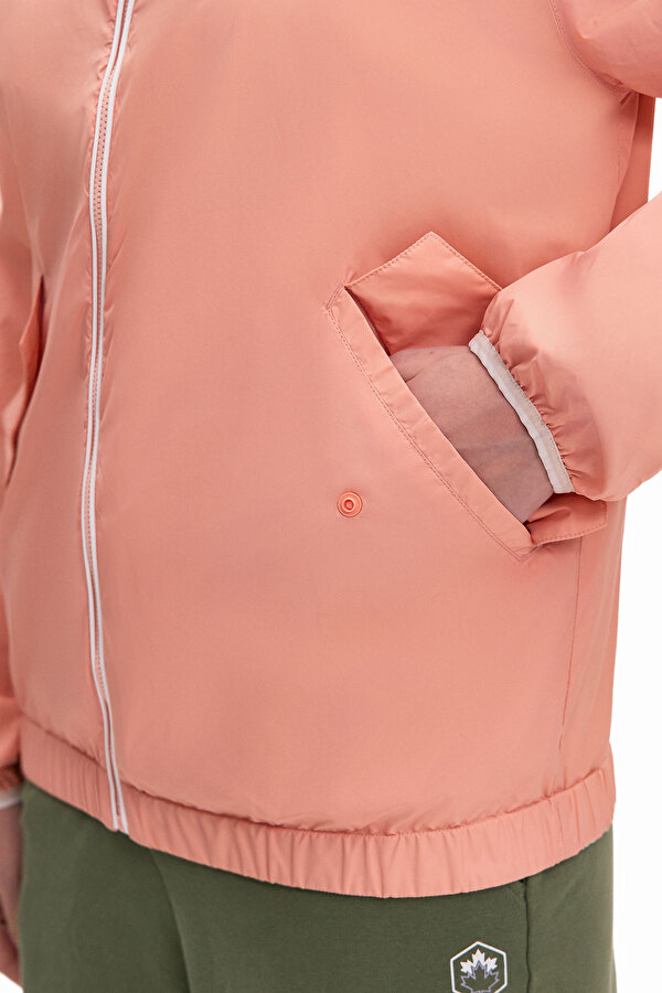 Clothing Lumberjack Reversible Hoodie Jacket Коралловый 005