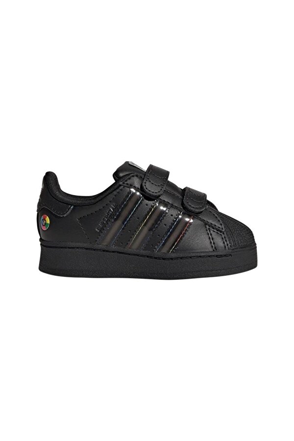 Bebek Siyah  Sneaker SUPERSTAR LED LIGHTS CF I JI0512
