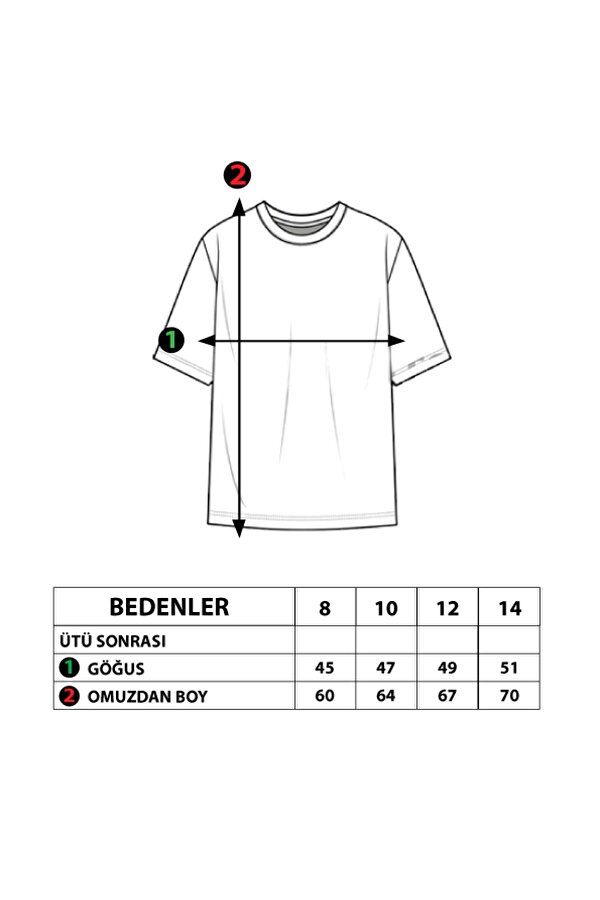 Toontoy Erkek Çocuk Renkli Baskılı Tişört