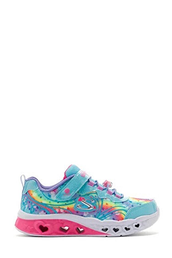 FLUTTER HEART LIGHTS Turkuaz Kız Çocuk Sneaker