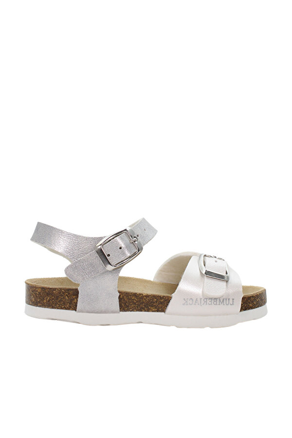 2 BELTS SANDAL WHITE Girl Sandals