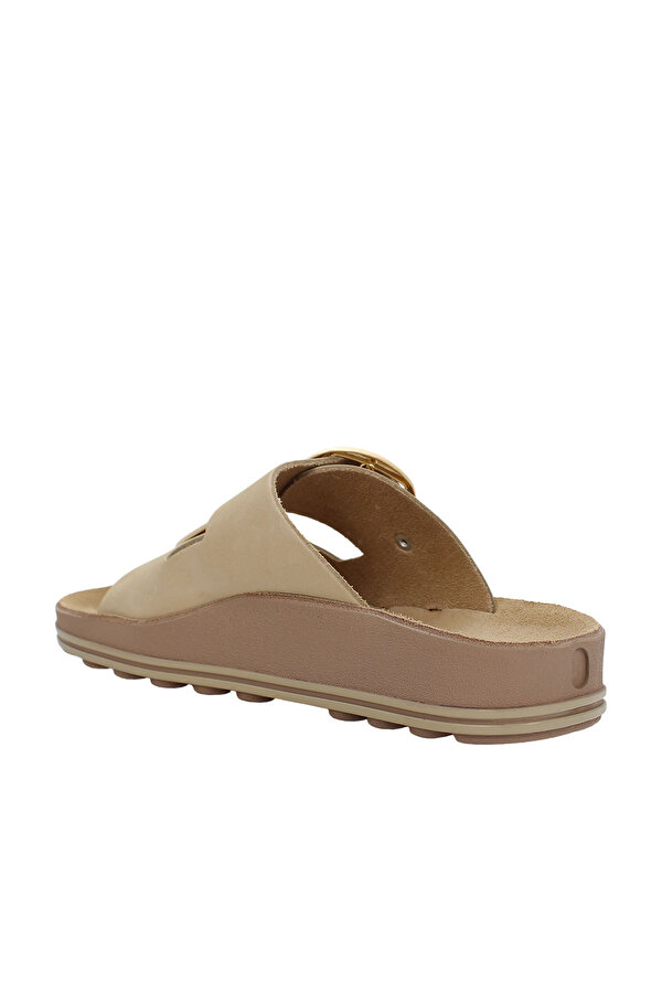 SANDAL 2 BANDS Cream Woman Sandals