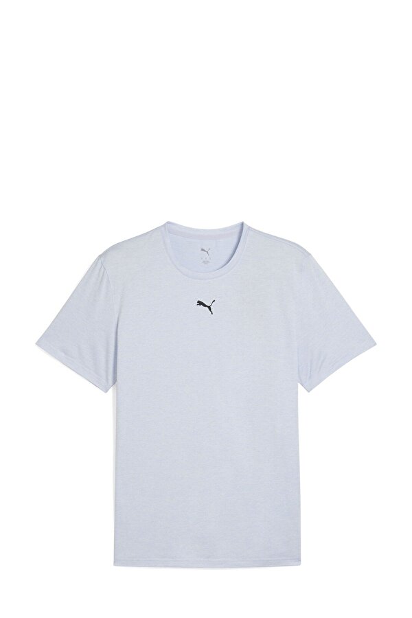 M TAD ESSENTIALS HEATHER Mavi Erkek Kısa Kol T-Shirt