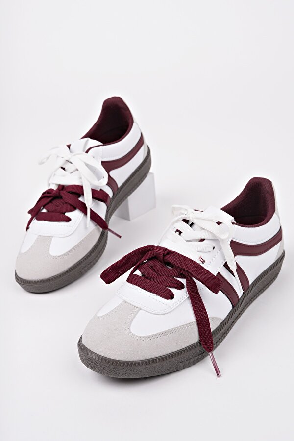 RETRO Çift Bağcıklı Günlük Kadın Sneaker Spor Ayakkabı