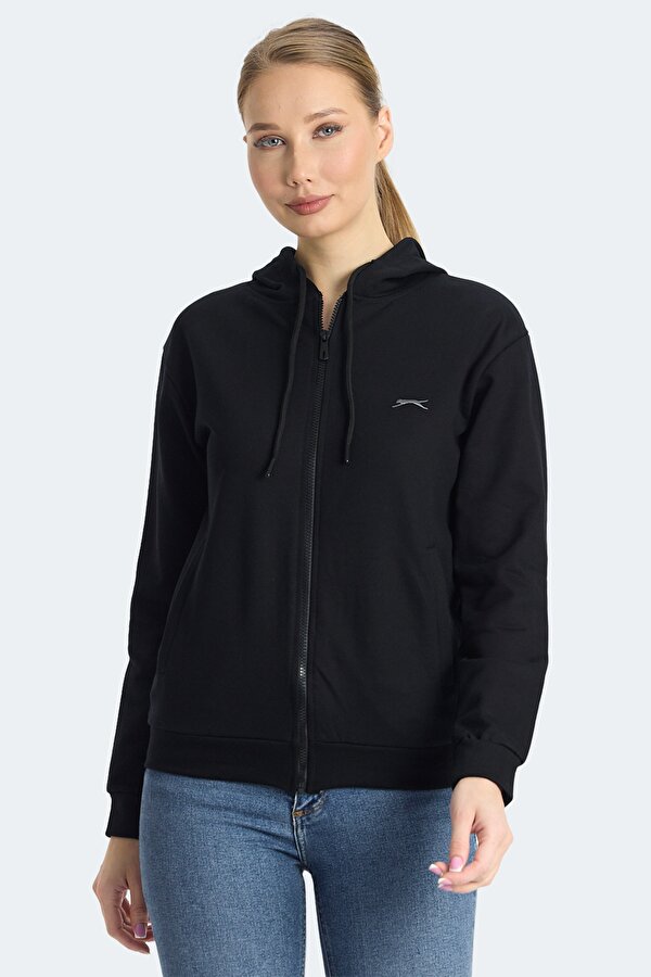 KINET Kadın Sweatshirt Siyah