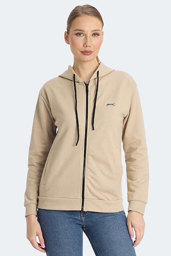 KINET Kadın Sweatshirt Bej